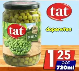 Özbaktat Supermarkt tat doperwten aanbieding