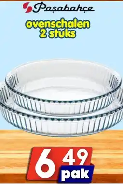 Özbaktat Supermarkt Pasabahçe ovenschalen aanbieding
