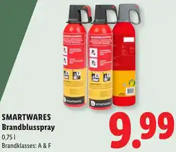 Lidl Smartwares Brandblusspray aanbieding