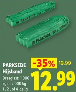 Lidl Parkside Hijsband aanbieding