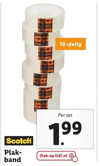 Lidl Plakband aanbieding