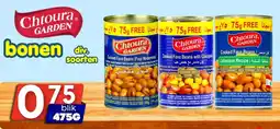 Özbaktat Supermarkt Chtoura Garden Bonen aanbieding