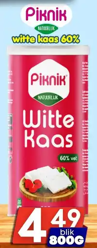 Özbaktat Supermarkt Piknik witte kaas aanbieding