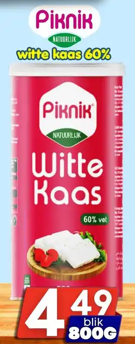 Piknik witte kaas