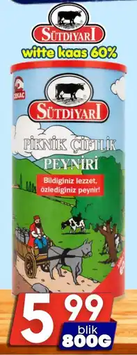 Özbaktat Supermarkt Sütdiyari piknik çiftlik peyniri aanbieding