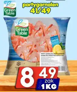 Özbaktat Supermarkt Green Table partygarnalen aanbieding