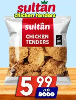 Özbaktat Supermarkt sultan chicken tenders aanbieding