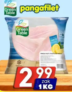 Özbaktat Supermarkt Green Table pangafilet aanbieding