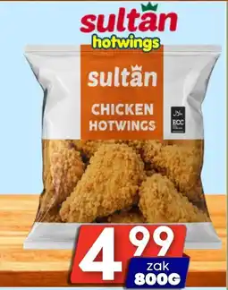 Özbaktat Supermarkt sultan chicken hotwings aanbieding
