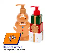 Action Kerst-handzeep aanbieding