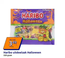 Action Haribo uitdeelzak Halloween aanbieding