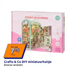 Action Crafts & Co DIY miniatuurhuisje aanbieding