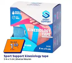 Action Sport Support kinesiologie tape aanbieding