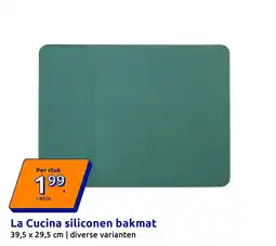 Action La Cucina siliconen bakmat aanbieding