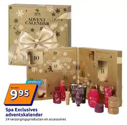 Action Spa Exclusives adventskalender aanbieding