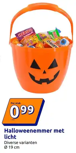 Action Halloweenemmer met licht aanbieding