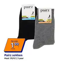 Action Pairz sokken aanbieding