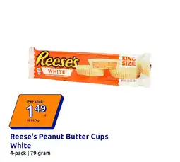 Action Reese's Peanut Butter Cups White aanbieding