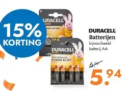 Blokker Duracell batterijen aanbieding
