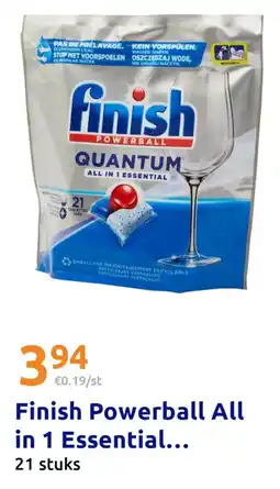 Action Finish Powerball All in 1 Essential aanbieding