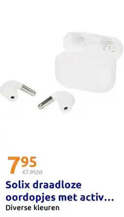 Action Solix draadloze oordopjes met activ... aanbieding