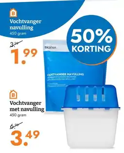 Blokker blokker vochtvanger navulling aanbieding
