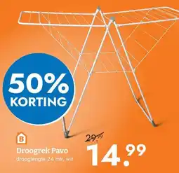 Blokker Droogrek Pavo aanbieding