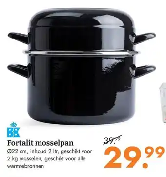 Blokker Fortalit mosselpan aanbieding
