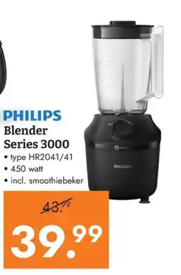 Blokker Philips Blender Series 3000 aanbieding