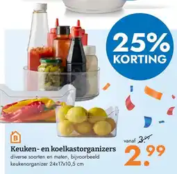 Blokker Keuken- en koelkastorganizers aanbieding