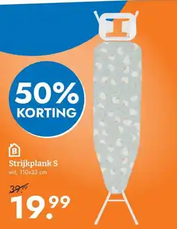 Blokker Strijkplank S aanbieding