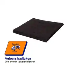 Action Velours badlaken aanbieding