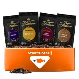 Koffievoordeel.nl Gran Maestro Italiano Ontdekkingspakket - 1kg premium koffiebonen aanbieding