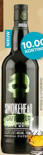 Mitra Smokehead Unfiltered Islay Single Malt | 70 CL aanbieding