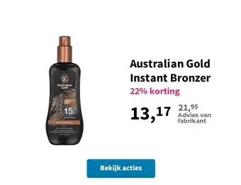 Australian Gold Instant Bronzer