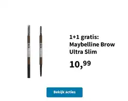 Plein.nl Maybelline Brow Ultra Slim aanbieding