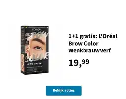 Plein.nl L'Oréal Brow Color aanbieding
