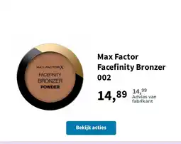 Plein.nl Max Factor Facefinity Bronzer 002 aanbieding