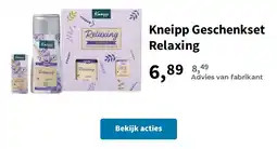 Plein.nl Kneipp Geschenkset Relaxing aanbieding