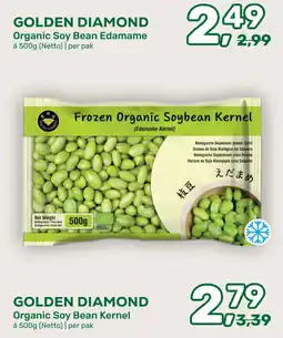 Amazing Oriëntal golden diamond frozen organic soybean kernel aanbieding
