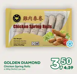 Amazing Oriëntal Golden Diamond Chicken Spring Rolls aanbieding