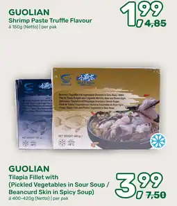 Amazing Oriëntal guolian tilapia fillet with (pickled vegetables in sour soup / beancurd skin in spicy soup) aanbieding