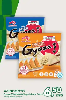 Amazing Oriëntal Ajinomoto Gyoza (Chicken & Vegetable / Pork) aanbieding