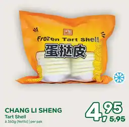 Amazing Oriëntal Chang Li Sheng Tart Shell aanbieding