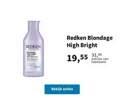 Plein.nl Redken Blondage High Bright aanbieding