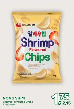 Amazing Oriëntal NONG SHIM Shrimp Flavoured Chips aanbieding