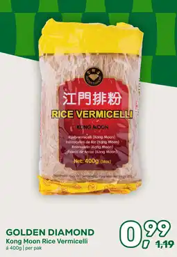 Amazing Oriëntal golden diamond kong moon rice vermicelli aanbieding
