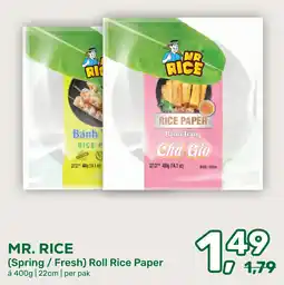 Amazing Oriëntal Mr. Rice (Spring / Fresh) Roll Rice Paper aanbieding