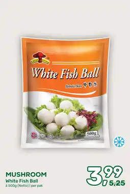 Amazing Oriëntal Mushroom White Fish Ball aanbieding