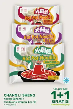 Amazing Oriëntal CHANG LI SHENG Noodle aanbieding